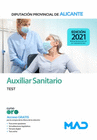 AUXILIAR SANITARIO DE LA DIPUTACIN PROVINCIAL DE ALICANTE. TEST