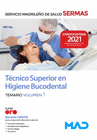 T�CNICO SUPERIOR EN HIGIENE BUCODENTAL DEL SERVICIO MADRILE�O DE SALUD. TEMARIO VOLUMEN 1
