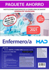 PAQUETE AHORRO TEST PAPEL ENFERMERO/A INSTITUCIONES SANITARIAS DE LA CONSELLERIA DE SANITAT DE LA GENERALITAT VALENCIANA. AHORRA 106 � (INCLUYE TEMARI
