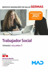 TRABAJADOR SOCIAL DEL SERVICIO MADRILE�O DE SALUD. TEMARIO VOLUMEN 1