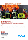 BOMBERO/A DEL SERVICIO DE PREVENCIN, EXTINCIN DE INCENDIOS Y SALVAMENTO DE LAS ADMINISTRACIONES PBLICAS DE LA COMUNITAT VALENCIANA. CONOCIMIENTOS G