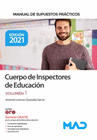 CUERPO DE INSPECTORES DE EDUCACIN. MANUAL DE SUPUESTOS PRCTICOS VOLUMEN 1