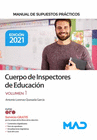 CUERPO DE INSPECTORES DE EDUCACI�N. MANUAL DE SUPUESTOS PR�CTICOS VOLUMEN 1