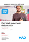 CUERPO DE INSPECTORES DE EDUCACI�N. MANUAL DE SUPUESTOS PR�CTICOS VOLUMEN 2