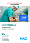 ENFERMERO/A. MATERIAS GENERALES TEMARIO Y TEST
