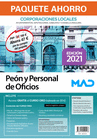 PAQUETE AHORRO PEN Y PERSONAL DE OFICIOS DE CORPORACIONES LOCALES. AHORRA 47  +5% DESCUENTO ONLINE (INCLUYE TEMARIO GENERAL VOLMENES 1 Y 2; TEST Y 