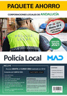 PAQUETE AHORRO POLIC�A LOCAL DE ANDALUC�A. AHORRA 65 � +5% DESCUENTO ONLINE (INCLUYE TEMARIO VOL�MENES 1 Y 2; TEST; SUPUESTOS PR�CTICOS Y ACCESO GRATI