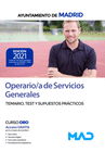 OPERARIO/A DE SERVICIOS GENERALES. TEMARIO, TEST Y SUPUESTOS PRCTICOS