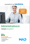 ADMINISTRATIVO/A. TEMARIO VOLUMEN 2