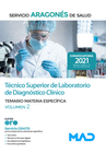 T�CNICO SUPERIOR DE LABORATORIO DE DIAGN�STICO CL�NICO. TEMARIO MATERIA ESPEC�FICA VOLUMEN 2
