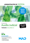 CUERPO DE AUXILIO JUDICIAL. TEMARIO VOLUMEN 2