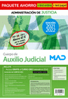 PAQUETE AHORRO +TEST PAPEL AUXILIO JUDICIAL. AHORRA 87 � +5% DESCUENTO ONLINE (INCLUYE TEMARIOS 1 Y 2; PRUEBA PR�CTICA; TEST; SIMULACROS DE EXAMEN; Y 