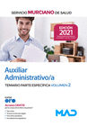 AUXILIAR ADMINISTRATIVO/A. TEMARIO PARTE ESPECFICA VOLUMEN 2