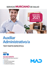 AUXILIAR ADMINISTRATIVO/A. TEST PARTE ESPECFICA