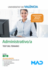 ADMINISTRATIVO/A. TEST DE TEMARIO