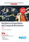 BOMBERO/A ESPECIALISTA DEL CUERPO DE BOMBEROS. TEST DE CONOCIMIENTOS ESPECFICOS