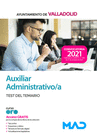 AUXILIAR ADMINISTRATIVO. TEST DEL TEMARIO