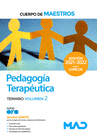 CUERPO DE MAESTROS. PEDAGOG�A TERAP�UTICA. TEMARIO VOLUMEN 2