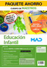 PAQUETE AHORRO CUERPO DE MAESTROS. EDUCACI�N INFANTIL. AHORRA 31� +5% DESCUENTO ONLINE (INCLUYE TEMARIO VOL�MENES 1 Y 2; Y ACCESO GRATIS AL CURSO ORO)