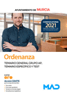 ORDENANZA. TEMARIO GENERAL GRUPO AP, TEMARIO ESPEC�FICO Y TEST