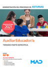 AUXILIAR EDUCADOR/A. TEMARIO PARTE ESPECFICA