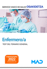 ENFERMERO/A. TEST DEL TEMARIO GENERAL