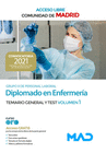 DIPLOMADO EN ENFERMER�A (ACCESO LIBRE). TEMARIO GENERAL Y TEST VOLUMEN 1