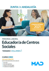 EDUCADOR/A DE CENTROS SOCIALES (PERSONAL LABORAL). TEMARIO VOLUMEN 1