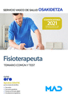 FISIOTERAPEUTA. TEMARIO COM�N Y TEST