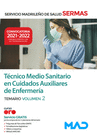T�CNICO MEDIO SANITARIO EN CUIDADOS AUXILIARES DE ENFERMER�A. TEMARIO VOLUMEN 2