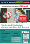 PAQUETE AHORRO + TEST PAPEL T�CNICO MEDIO SANITARIO EN CUIDADOS AUXILIARES DE ENFERMER�A. AHORRA 58 � +5% DESCUENTO ONLINE (INCLUYE TEMARIO VOL�MENES 