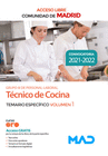 T�CNICO DE COCINA (ACCESO LIBRE). TEMARIO ESPEC�FICO VOLUMEN 1