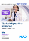 T�CNICO/A ESPECIALISTA SANITARIO. TEMARIO COM�N Y TEST