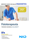 FISIOTERAPEUTA. TEMARIO GENERAL VOLUMEN 1