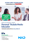 PERSONAL TITULADO MEDIO EDUCADOR GRUPO II (ACCESOS LIBRE Y ESTABILIZACI�N). TEMARIO ESPEC�FICO VOLUMEN 2