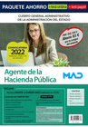 PAQUETE AHORRO + TEST PAPEL AGENTE DE LA HACIENDA P�BLICA. AHORRA 83 � +5% DESCUENTO ONLINE (INCLUYE TEMARIO VOL�MENES 1, 2 Y 3; TEST; SIMULACROS DE E