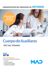 CUERPO DE AUXILIARES. TEST DEL TEMARIO