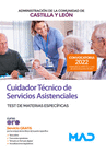 CUIDADOR T�CNICO DE SERVICIOS ASISTENCIALES. TEST DE MATERIAS ESPEC�FICAS