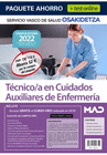 PAQUETE AHORRO + TEST ONLINE T�CNICO/A CUIDADOS AUXILIARES DE ENFERMER�A. COMPRA ANTICIPADA. AHORRA 52 � +5% DESCUENTO ONLINE (INCLUYE TEMARIO COM�N; 