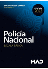 POLICA NACIONAL ESCALA BSICA SIMULACROS DE EXAMEN VOLUMEN 1