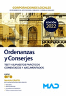 ORDENANZAS Y CONSERJES DE CORPORACIONES LOCALES TEST Y SUPUESTOS PR�CTICOS COMENTADOS Y ARGUMENTADOS