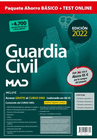 PAQUETE AHORRO B�SICO + TEST ONLINE GUARDIA CIVIL 2022 AHORRA 65 � +5% DESCUENTO ONLINE (INCLUYE EN PAPEL: TEMARIO VOL�MENES 1, 2, 3 Y 4; Y ACCESO ONL