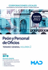 PEN/A Y PERSONAL DE OFICIOS DE CORPORACIONES LOCALES TEMARIO GENERAL VOLUMEN 2