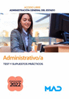 ADMINISTRATIVO/A (ACCESO LIBRE) TEST Y SUPUESTOS PRCTICOS