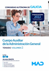 CUERPO AUXILIAR DE LA ADMINISTRACI�N GENERAL TEMARIO VOLUMEN 2