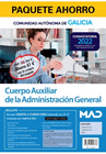 PAQUETE AHORRO CUERPO AUXILIAR AHORRA 51� + 5% DESCUENTO ONLINE (INCLUYE EN PAPEL: TEMARIO VOL�MENES 1 Y 2; TEST; Y ACCESO ONLINE GRATIS AL CURSO ORO)
