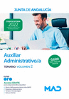 AUXILIAR ADMINISTRATIVO/A TEMARIO VOLUMEN 2