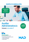 AUXILIAR ADMINISTRATIVO/A TEMARIO VOLUMEN 3