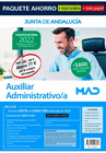 PAQUETE AHORRO + TEST PAPEL Y ONLINE AUXILIAR ADMINISTRATIVO/A AHORRA 77� +5% DESCUENTO ONLINE (INCLUYE EN PAPEL: TEMARIO VOL�MENES 1, 2 Y 3; TEST; SI