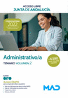 ADMINISTRATIVO/A (TURNO LIBRE) TEMARIO VOLUMEN 2